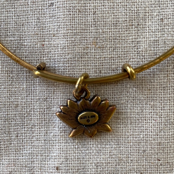Alex and Ani Lotus Blossom Bangle - Picture 4 of 4